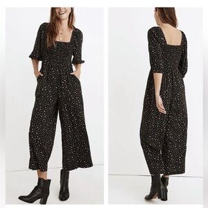 Madewell Floral Jumpsuit